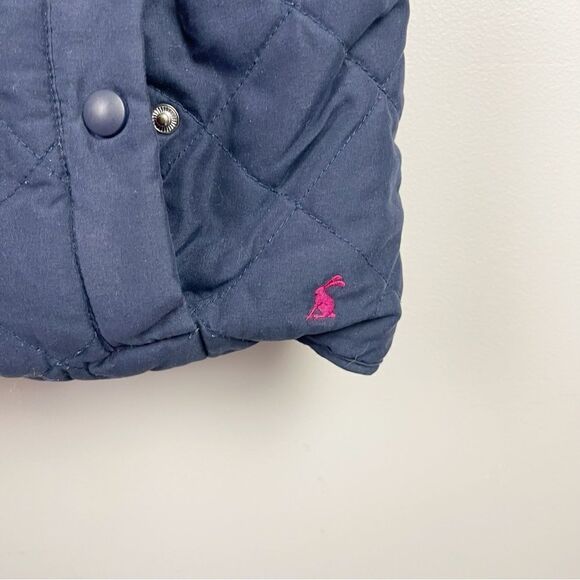 Joules Navy Puffer Vest 12 - Picture 3 of 6